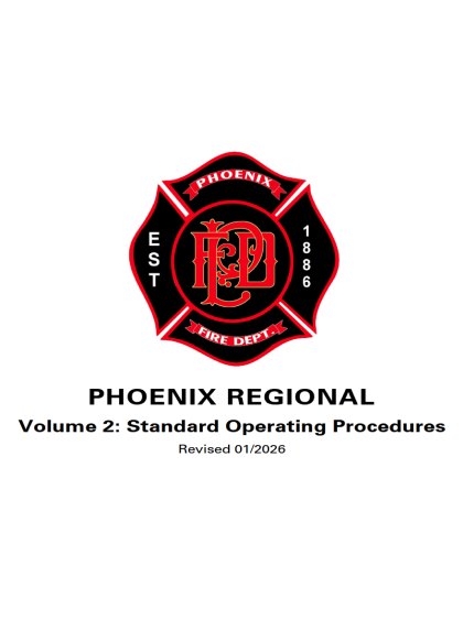 PHOENIX REGIONAL Volume 2: Standard Operating Procedures